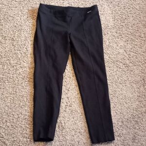 Calvin Klein Woman Girls Stretch Leggins Pants Black Casual Business Date Night